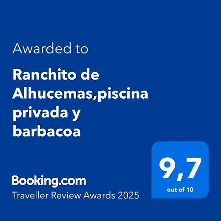 Ranchito De Alhucemas,piscina Privada Y Barbacoa